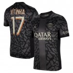 Günstige Fußballtrikots Paris Saint-Germain Vitinha 17 3rd trikot 2023-24 Kurzarm